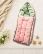 Cherry blossom baby carry nest for newborn soft and travel friendly