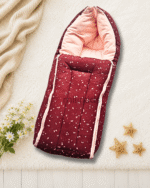 Ruby flowers baby carry nest for newborn soft and travel friendly