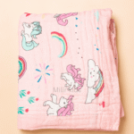 Baby Muslin Blanket – Magical Unicorn
