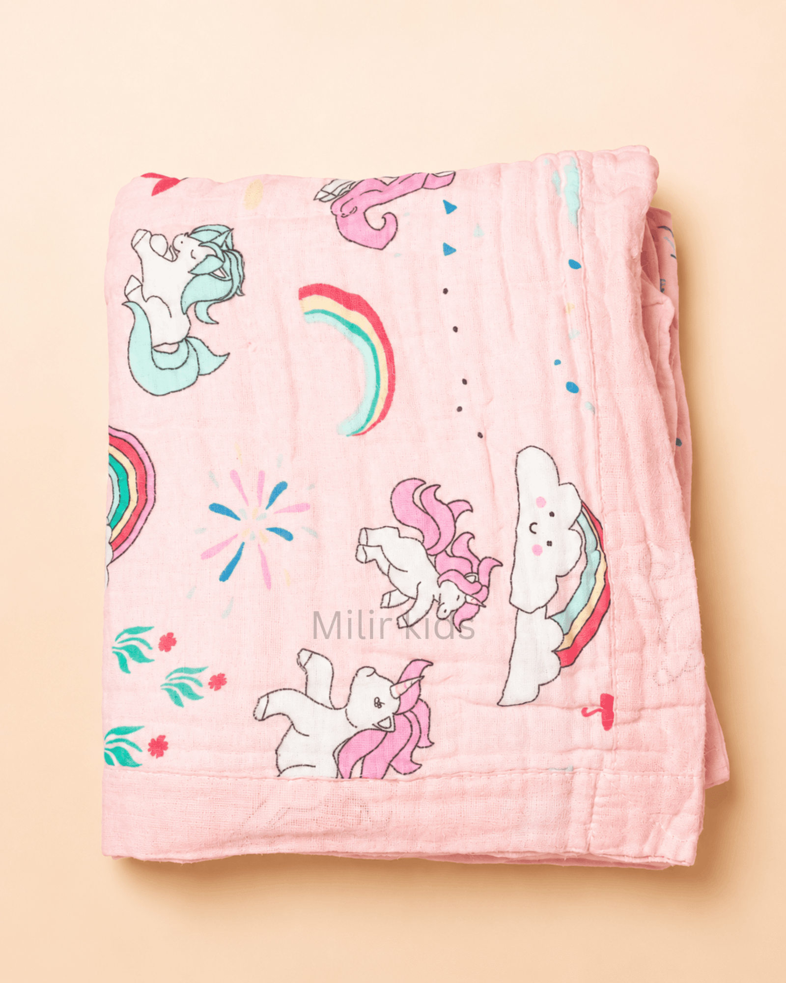 Baby Muslin Blanket – Magical Unicorn