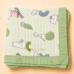 Baby Muslin Blanket – Woodland Friends