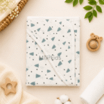 Muslin Hooded Towel - Trees