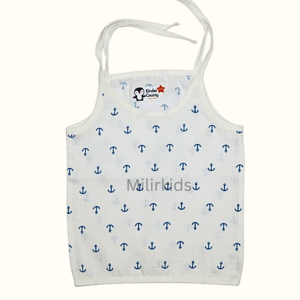 Muslin top knot jabla anchors