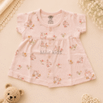 cotton baby dress for newborn girls | Soft breathable infant dress | Milir Kids