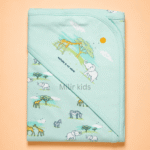 Aqua safari hooded towel