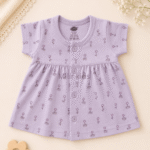 cotton baby dress for newborn girls | Soft breathable infant dress | Milir Kids