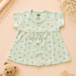 cotton baby dress for newborn girls | Soft breathable infant dress | Milir Kids