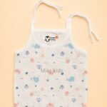 premium muslin tie-up jabla for newborn baby made from soft breathable cotton fabric