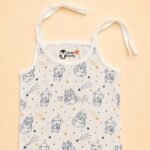 premium muslin tie-up jabla for newborn baby made from soft breathable cotton fabric