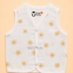 100% Cotton Muslin Baby Jabla Sun print for Babies