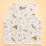 100% Cotton Muslin Baby Jabla Traffic Print for Babies